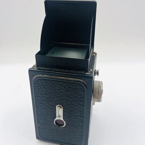 VTG 1940s Box Camera Halina Prefect Senior Photography Hakings Double TLR Reflex - Picture 7 of 8